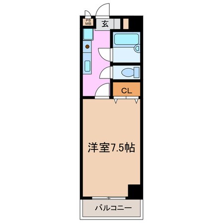 アーバンビル早川の物件間取画像